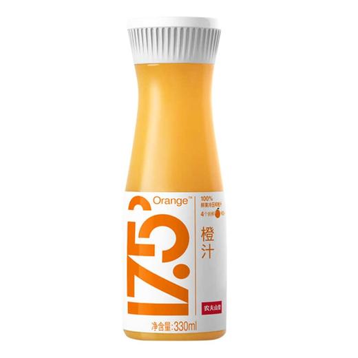 (百万补贴) 农夫山泉17.5NFC果汁330ml 商品图0