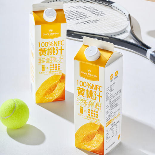 (百万补贴) One's Member NFC黄桃汁1L 商品图7