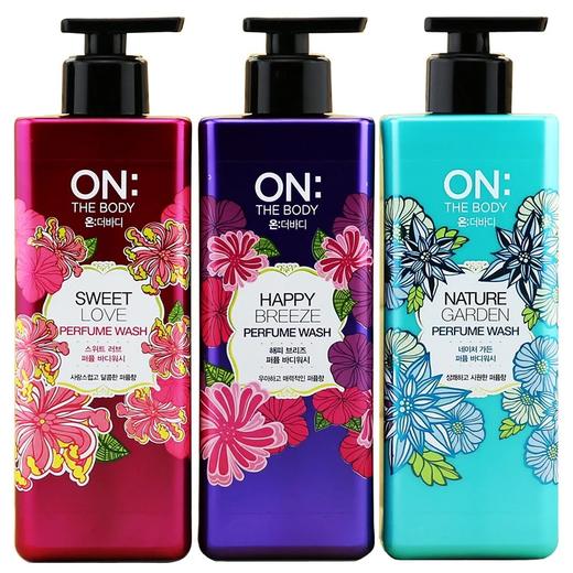 韩国进口正品LG ON香水沐浴露 滋润保湿补水持久留香男女通用 商品图0