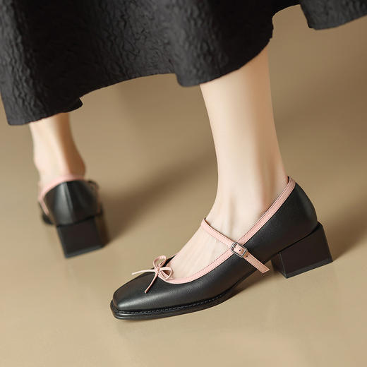春季新款，里外全皮甜心玛丽珍单鞋XDD-6023F 商品图13