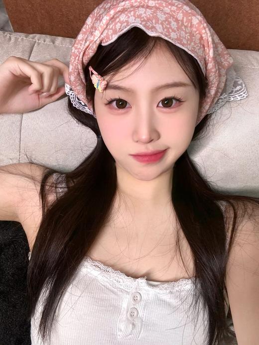 Puff girl日抛美瞳 脸红兔兔 14.2mm 商品图2