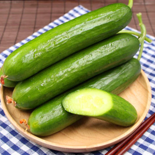 【健康营养丰富！新鲜水果黄瓜】脆嫩爽口现摘现发5斤/1斤 生吃应季蔬菜 青黄瓜生吃蔬菜小黄瓜 商品图3