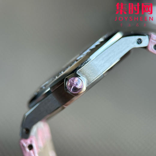 【美洲鳄鱼皮表带】AP爱彼皇家橡树系列67601 女士石英腕表 商品图4