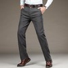 秋冬季男士休闲长裤子中年宽松弹力直筒商务西裤男装 商品缩略图1