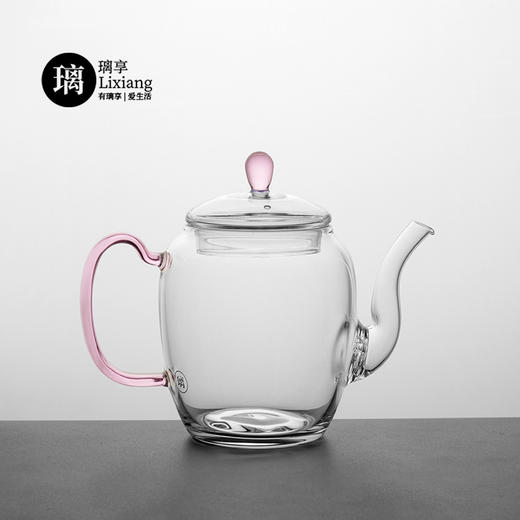 璃享小满月壶玻璃茶壶迷你泡茶壶功夫茶具小壶花茶壶透明带过滤小号 商品图6