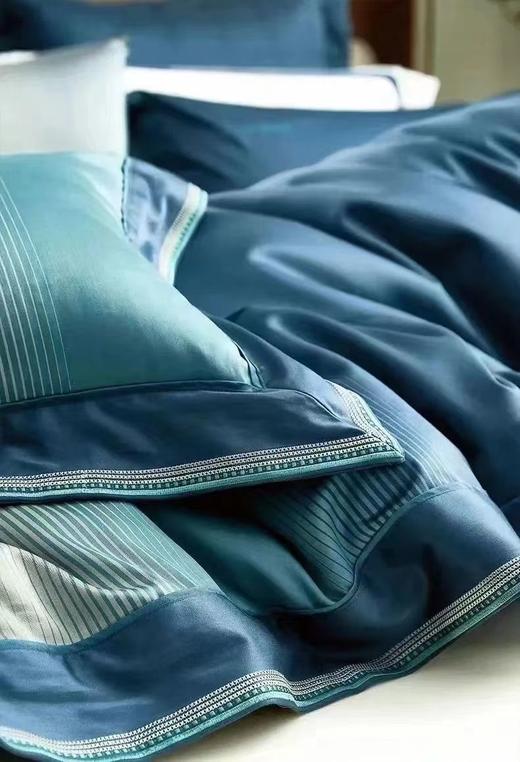 【6F】富安娜床单四件/海韵星河 蓝色 商品图1