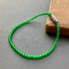 高冰种阳绿辣色翡翠珠串手钏手链 商品缩略图1
