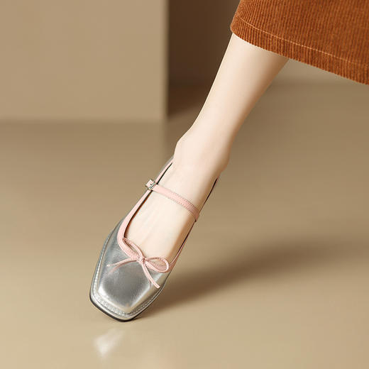 春季新款，里外全皮甜心玛丽珍单鞋XDD-6023F 商品图1