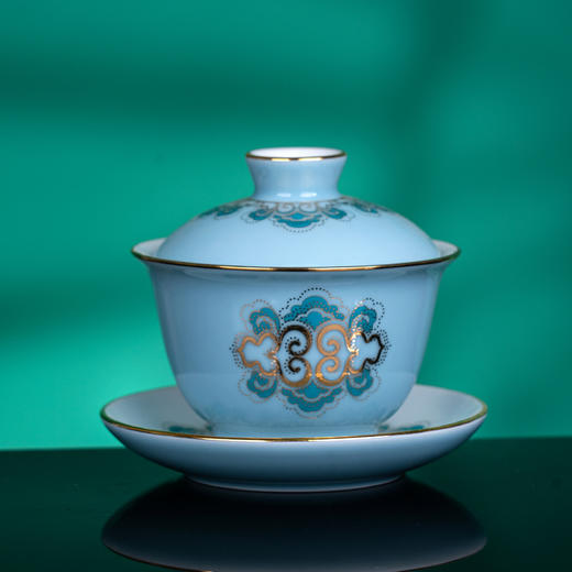 玉如意天青朝颜16头茶具 商品图2
