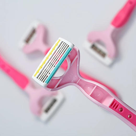 贝印女用剃刀四枚刃PK4-1P  脱毛刀女士专用私处腋毛腿毛剃毛器刮毛刀剃刀私处剃毛刀 商品图2