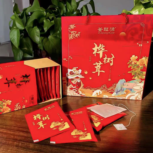 【滋补！桦树茸茶】代用茶 只为健康 20袋礼盒装 桦褐孔菌冲泡茶白桦茸礼品伴手礼 商品图0