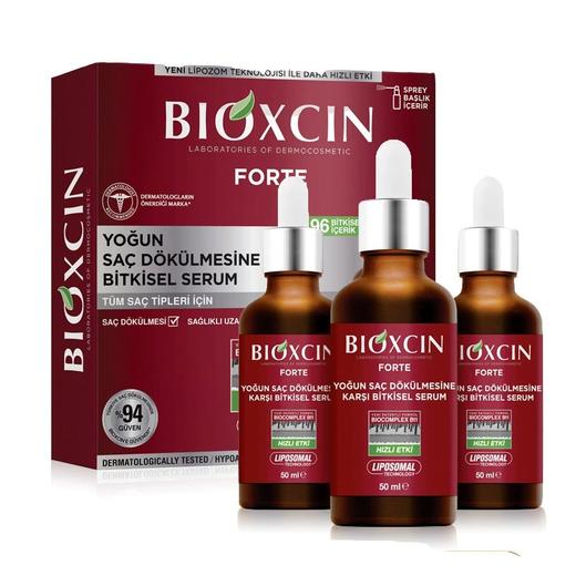 【中欧班列精选3瓶】土耳其进口BIOXCIN 柏科生防脱增发头皮养护强韧发根精华素50ml*3瓶/洗发水300ml*3瓶 商品图13