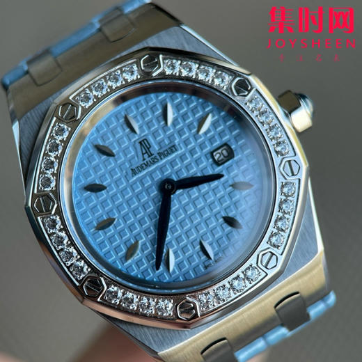 【美洲鳄鱼皮表带】AP爱彼皇家橡树系列67601 女士石英腕表 商品图2