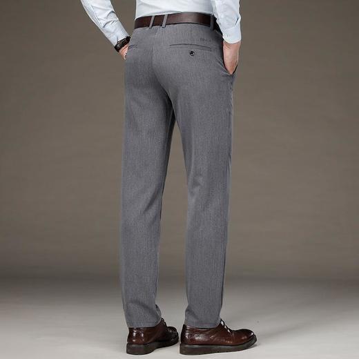 秋冬季男士休闲裤中年宽松商务正装西裤爸爸男装长裤子 商品图3