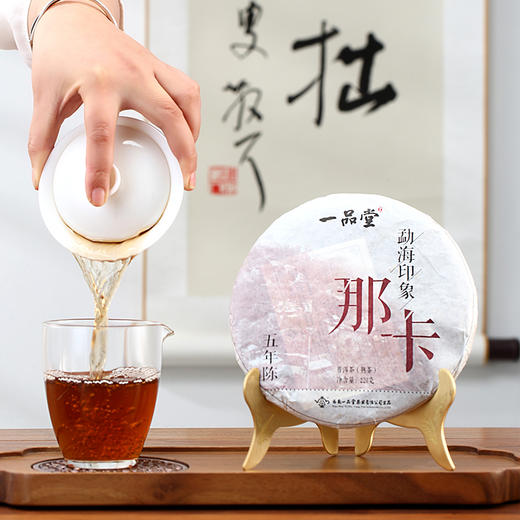 一品堂丨那卡 熟普 普洱熟茶 2010年原料 220g 商品图6