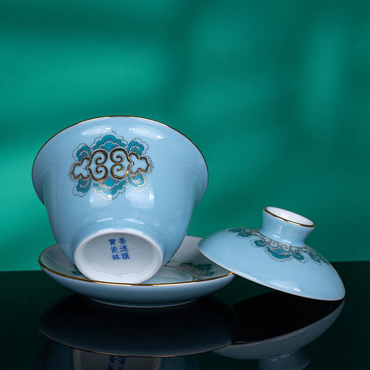 玉如意天青朝颜16头茶具 商品图3