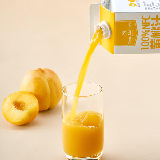 (百万补贴) One's Member NFC黄桃汁1L 商品图3