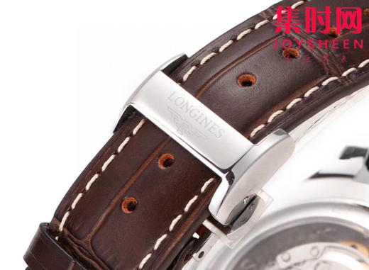 【大号42mm】浪琴 Longines 名匠月相系列 名匠八针月相 男士多功能机械腕表 商品图4