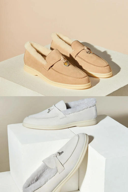 LP-SH （女款）Charms walk 毛里白底鞋 商品图0