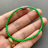 高冰种阳绿辣色翡翠珠串手钏手链 商品缩略图4
