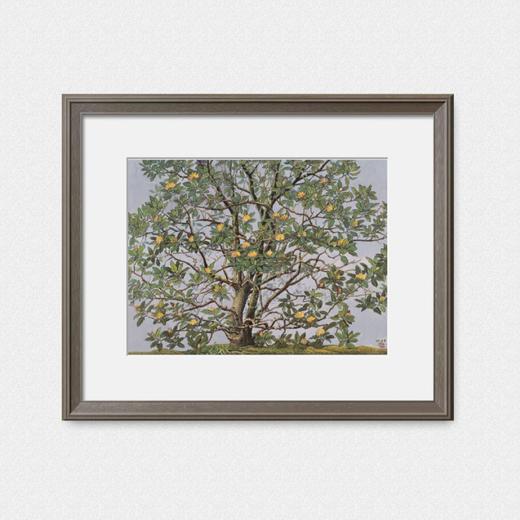 祝大年综合版画《山玉兰》 商品图0