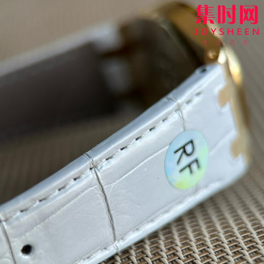 【美洲鳄鱼皮表带】AP爱彼皇家橡树系列67601 女士石英腕表 商品图8