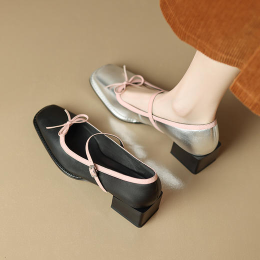 春季新款，里外全皮甜心玛丽珍单鞋XDD-6023F 商品图6