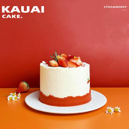 红色山脉·草莓冰淇淋蛋糕 | 烤爱 商品图2