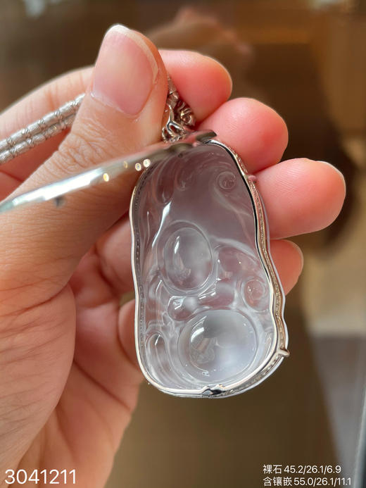玻璃种佛公吊坠    79999【3041211】 商品图7