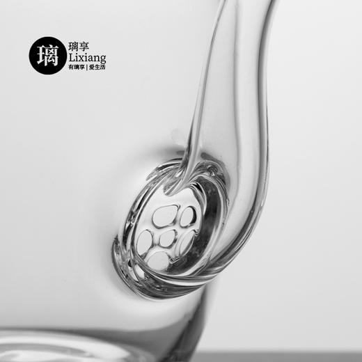 璃享小满月壶玻璃茶壶迷你泡茶壶功夫茶具小壶花茶壶透明带过滤小号 商品图1