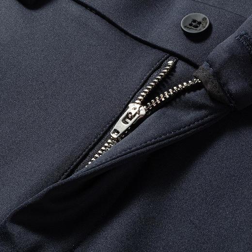 秋冬季男士厚款休闲西裤中年商务休闲高弹简约正装长裤 商品图3