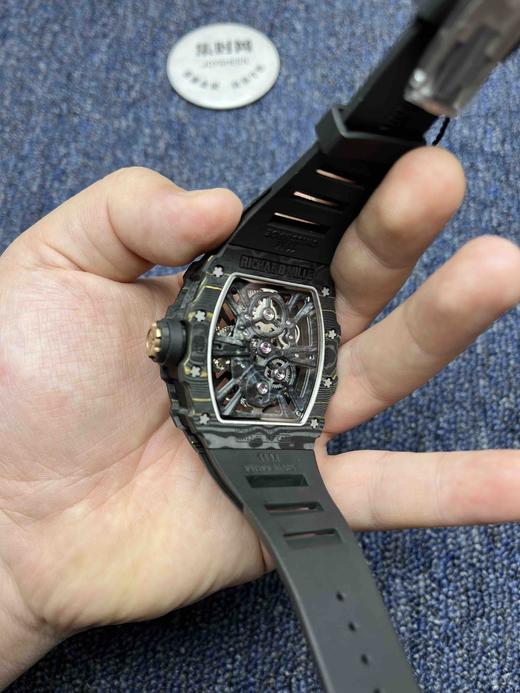 『RICHARDMILLE』理查德米勒RM12-01碳纤维壳 真陀飞轮腕表 商品图6
