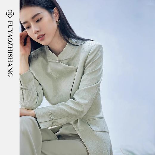 扶摇 新中式国风主持演讲新款个性复古设计感小西装外套女 商品图1