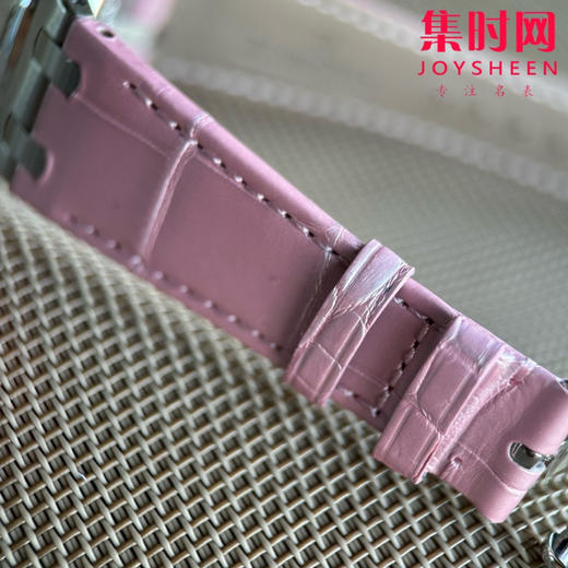 【美洲鳄鱼皮表带】AP爱彼皇家橡树系列67601 女士石英腕表 商品图6