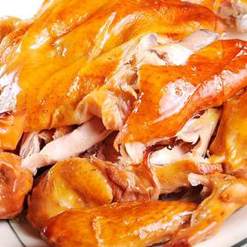 【香到肉里！酥到骨里】王老五烧鸡500g*1只鸡肉零食卤鸡王集徐州睢宁特产包邮开袋即食