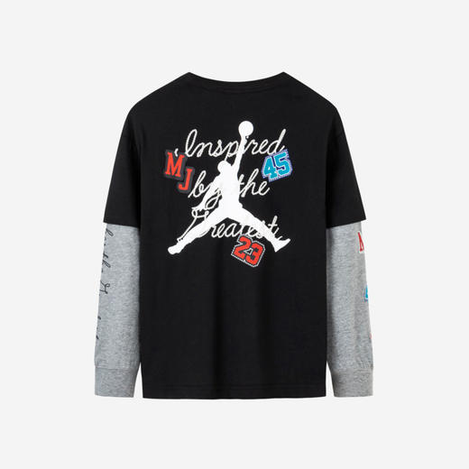 JORDAN 春 大童小童 长袖T恤 JDB-LS-D103 商品图1