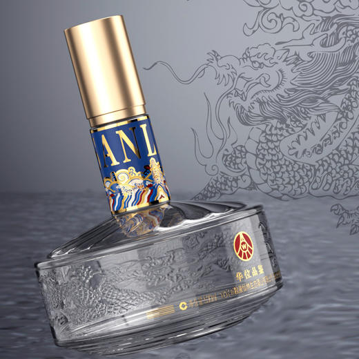 五粮液华位品鉴双龙戏珠500ml*2瓶礼盒装 优级52度 酒质清微口感醇正回味悠长 国粹传承五彩金龙 商品图1