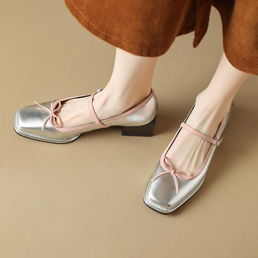 春季新款，里外全皮甜心玛丽珍单鞋XDD-6023F 商品图5