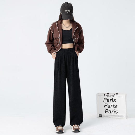 A字半身裙/山本裤 秋冬欧棉绒中长款显高显瘦，垂感气质休闲 商品图6