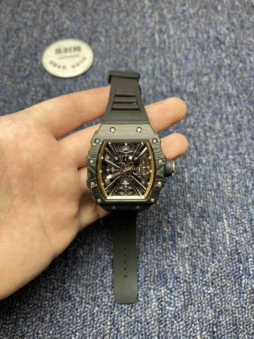 『RICHARDMILLE』理查德米勒RM12-01碳纤维壳 真陀飞轮腕表 商品图0