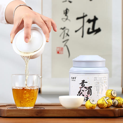 得雨芽丨贡眉龙珠 福鼎老白茶  2014年原料 300g 商品图3
