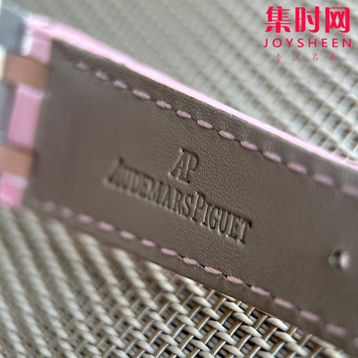 【美洲鳄鱼皮表带】AP爱彼皇家橡树系列67601 女士石英腕表 商品图7