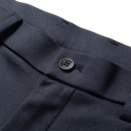 秋冬季男士厚款休闲西裤中年商务休闲高弹简约正装长裤 商品图2