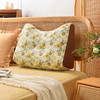 田园雏菊系列猫耳朵多功能靠枕软包高级感腰靠可拆洗 商品缩略图0