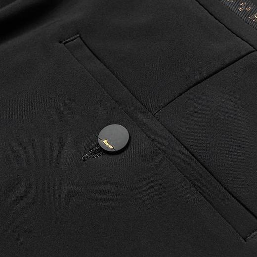 秋冬季男士厚款休闲西裤中年商务休闲高弹简约正装长裤 商品图2