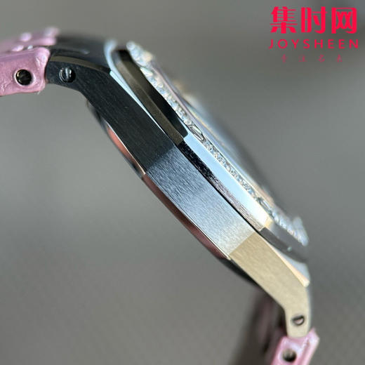【美洲鳄鱼皮表带】AP爱彼皇家橡树系列67601 女士石英腕表 商品图3