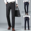 秋冬季男士男士休闲长裤中年宽松莫代尔商务西裤男装 商品缩略图0