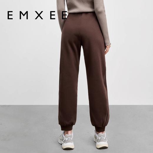 EMXEE嫚熙撞色包条休闲裤 商品图3