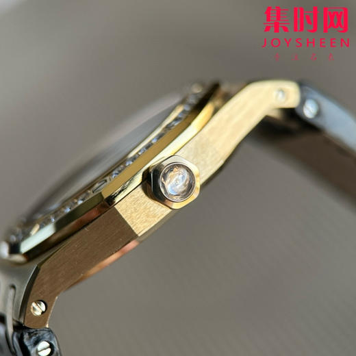 【美洲鳄鱼皮表带】AP爱彼皇家橡树系列67601 女士石英腕表 商品图4