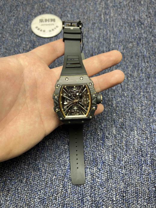 『RICHARDMILLE』理查德米勒RM12-01碳纤维壳 真陀飞轮腕表 商品图8